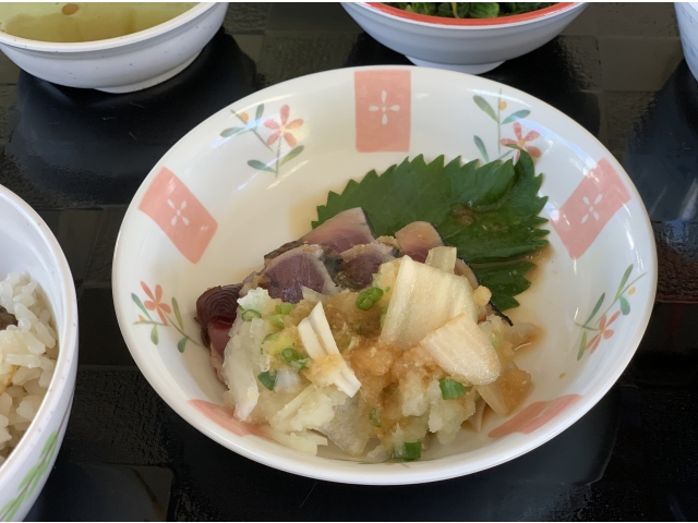 かつおのたたきの完成!