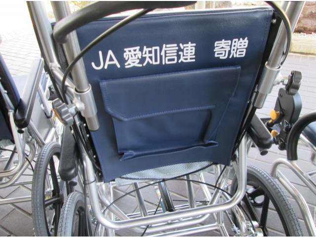 バックレストの調整等細かな調整も可能な車いすです。