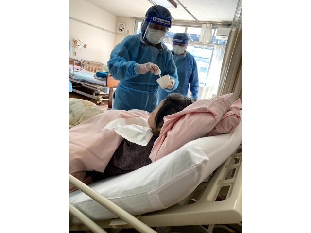 ディスポ容器で安全に