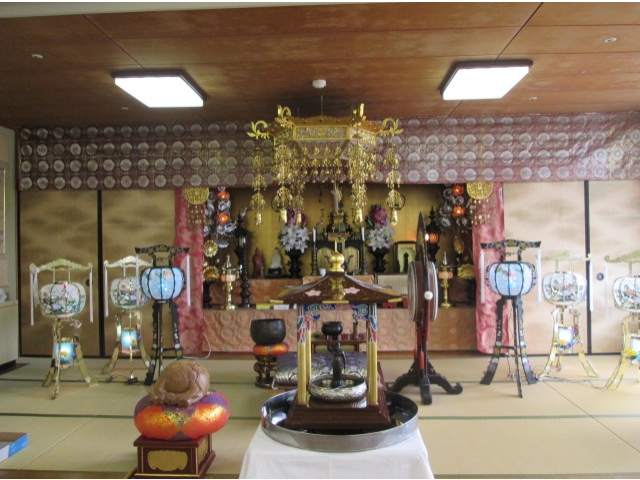 完成しました！花祭りのお釈迦様も