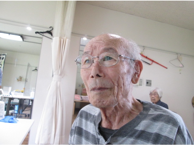 「明るく見える！！」とにっこり