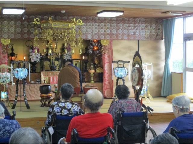 換気と密に気をつけながら、月例祭を行いました。