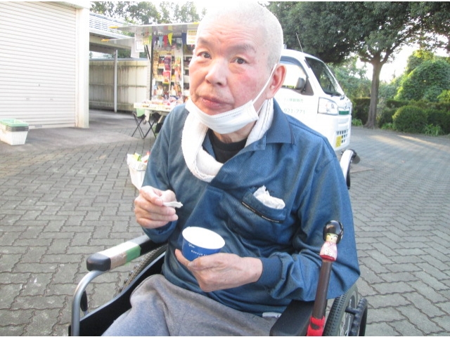 自分で選んだアイス、うまい！