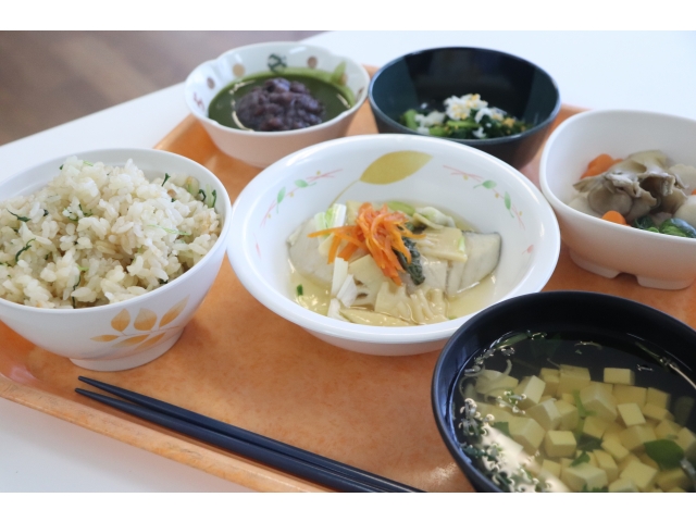 本日のひな祭りメニュー