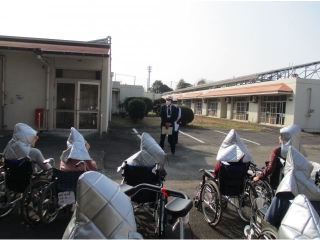 　最後に、苑長から今回の避難訓練の総評がありました。