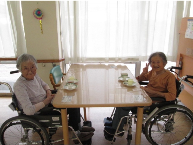 いつもの方とも会話が弾みます