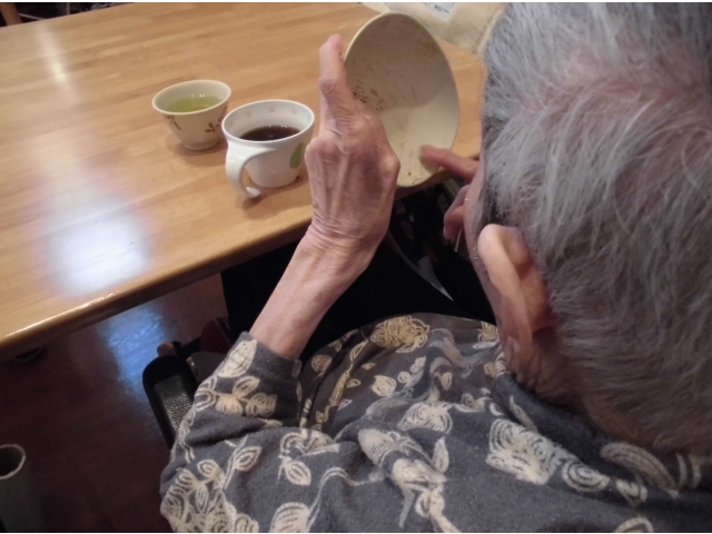 おいしくて最後まできれいに食べマス