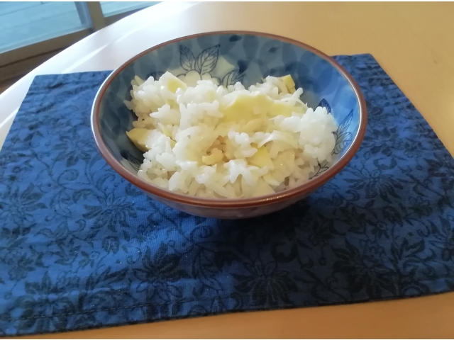 たけのこご飯いただきま～す