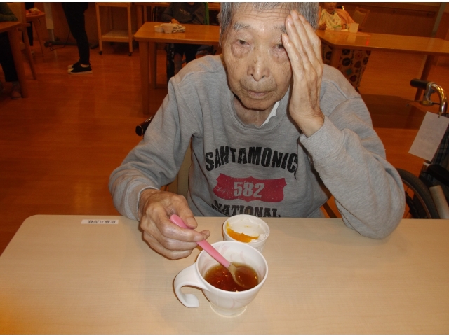 プリンもおいしい。