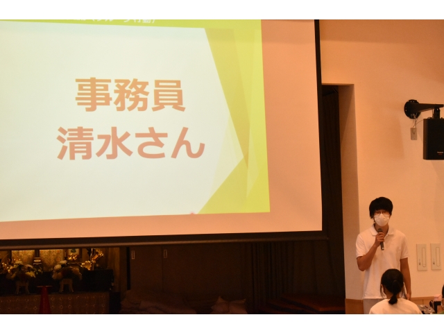 各職種から挨拶と一言🤗（総務）