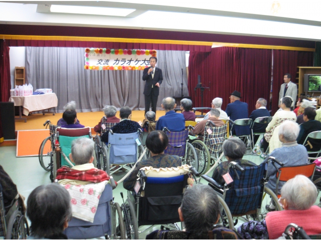 開催にあたり、愛西市福祉部長様より挨拶を頂きました。