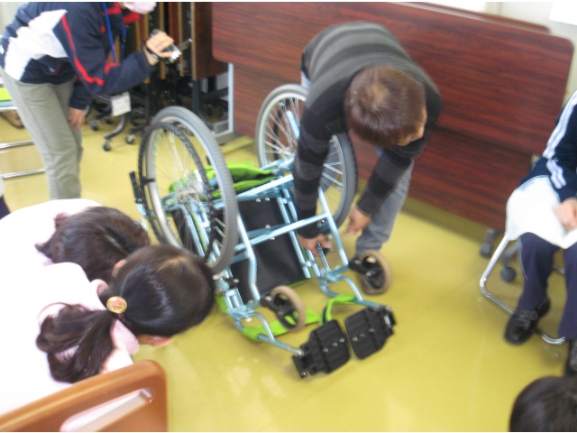 最後に車椅子に関する話もして頂きました。