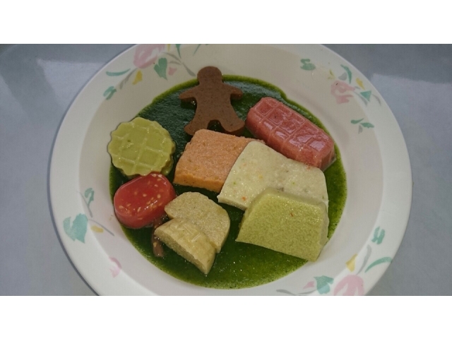 オードブル盛り付け（ソフト食）