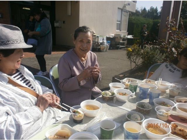 松茸ご飯、美味しいね