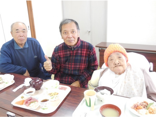 たまには、一緒に食べるのもいいね