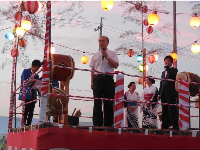 理事長さんよりあいさつ
