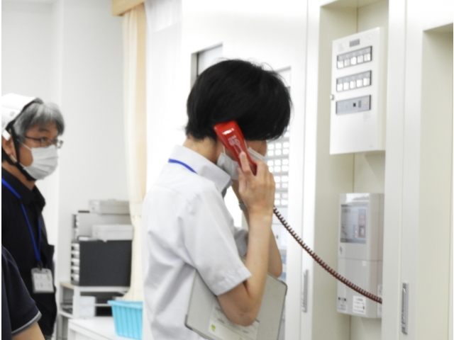 消防との連絡