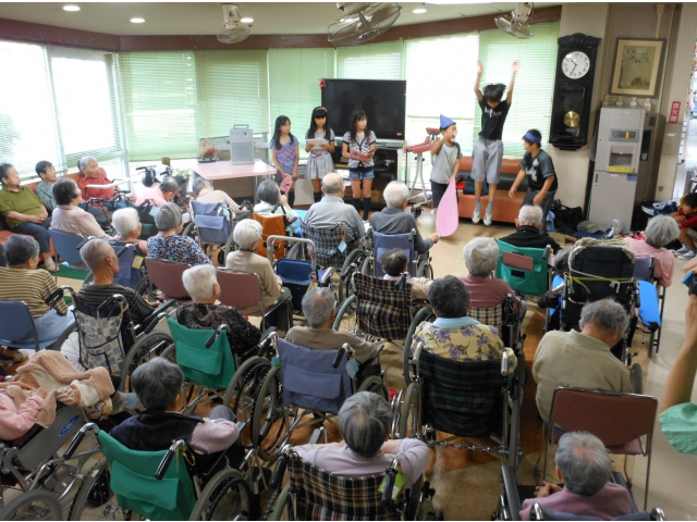 元気な声が響きます