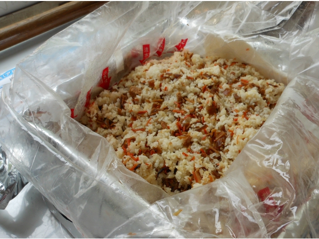 非常食も美味しくできました