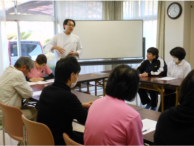歯科医師の講義