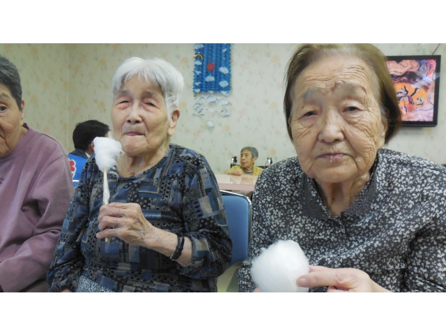 いつの時代にもわたがしは人気者です