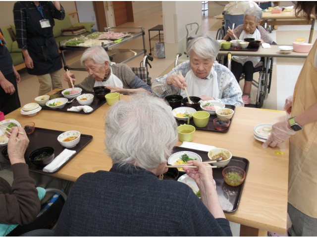 たくさん召し上がりました。