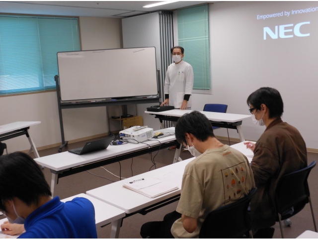 口腔ケアの重要性を教えていただきました。