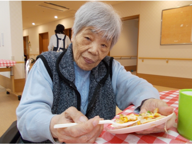 おやつタイムです