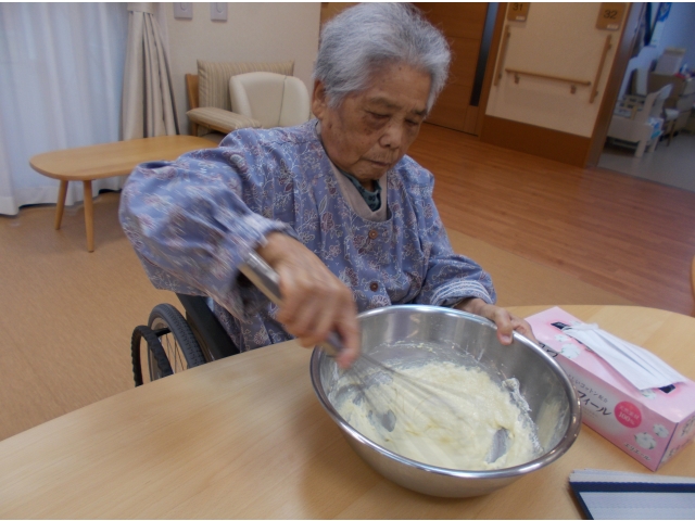 生地から作ります。