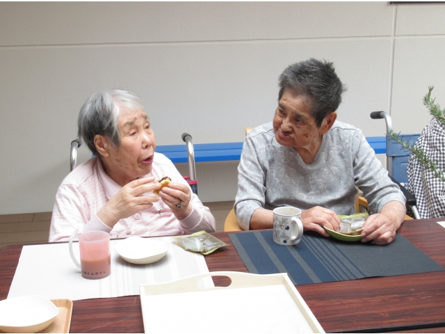 会話が弾みます