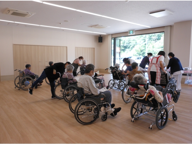 順番に並んでいます