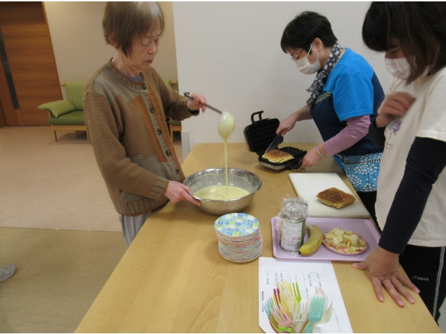 生地作り、結構腕にきます。