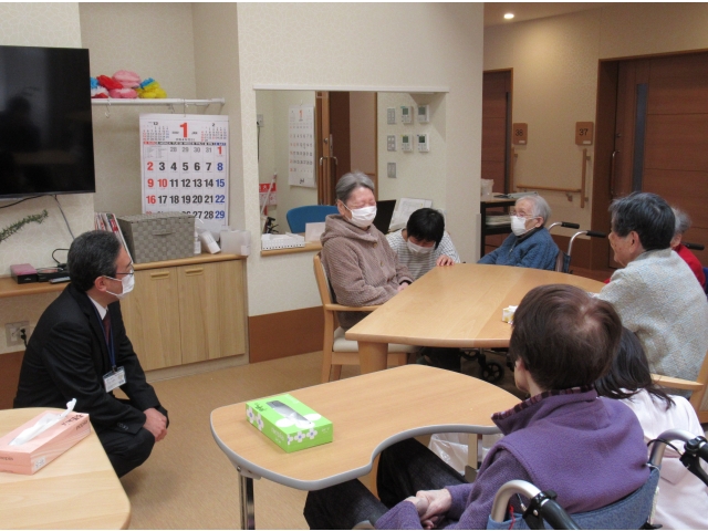 お褒めの言葉も頂きました。