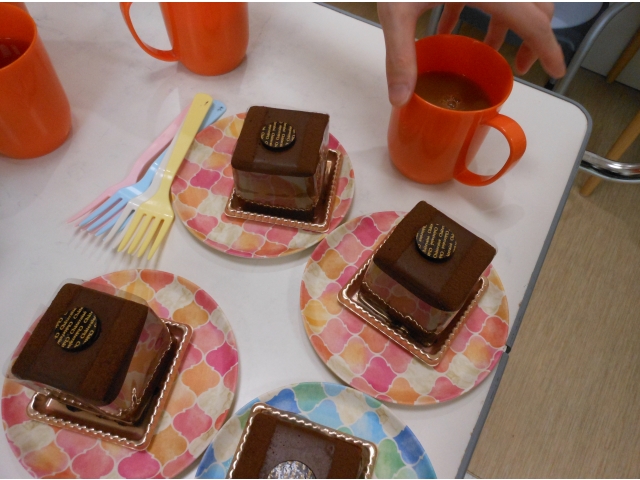 濃厚なチョコレート！