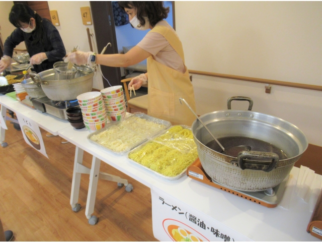 バイキングの準備