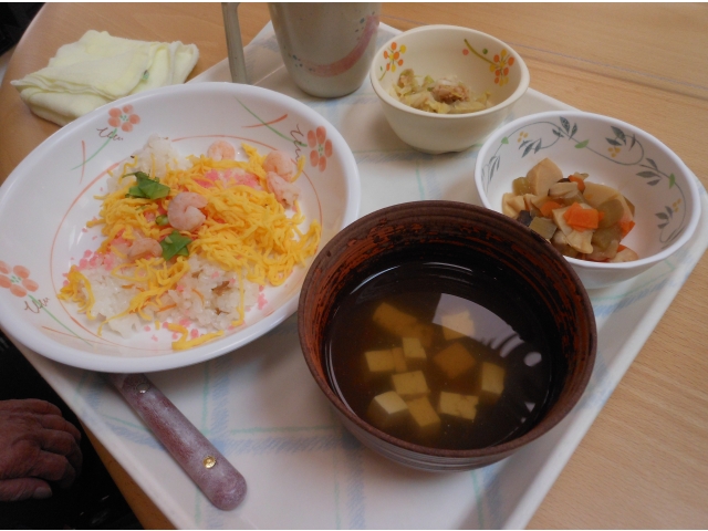 ご飯のちらし寿司