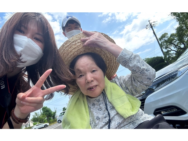 散策中