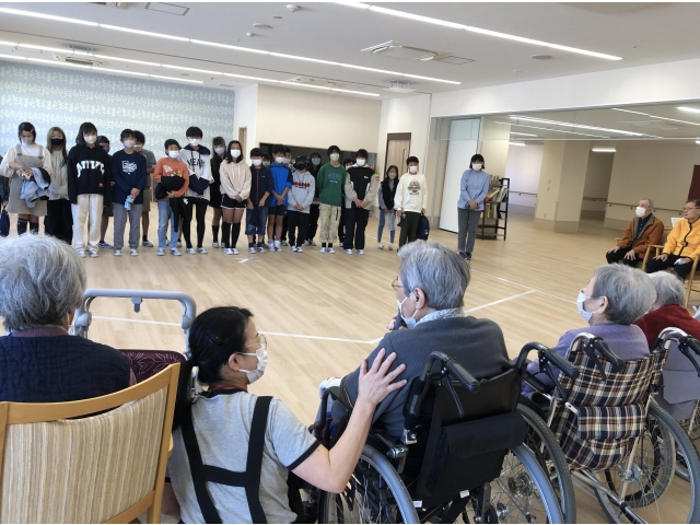 瀬戸苑の代表からお礼の言葉
