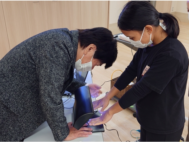 技能実習生の二人もテスト