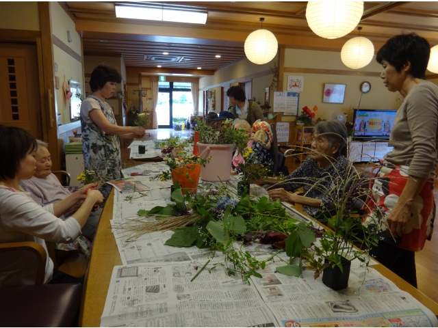 花を生けました