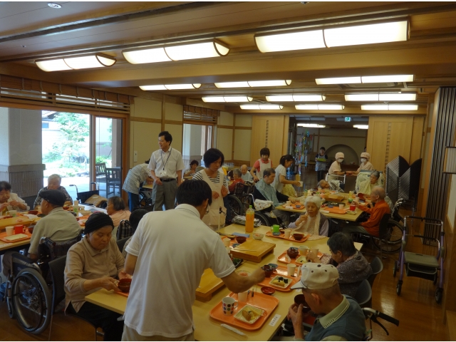 １階の利用者様