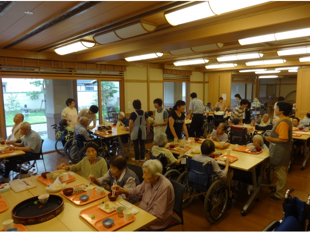 ２階の利用者様