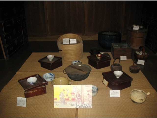 昔体験館収蔵品(台所道具）