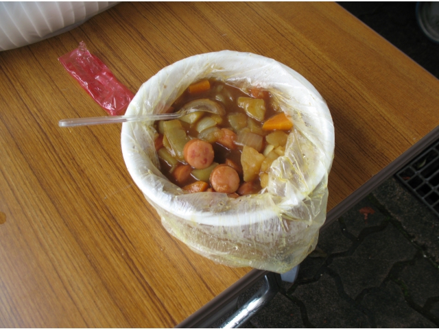 災害時でも満腹