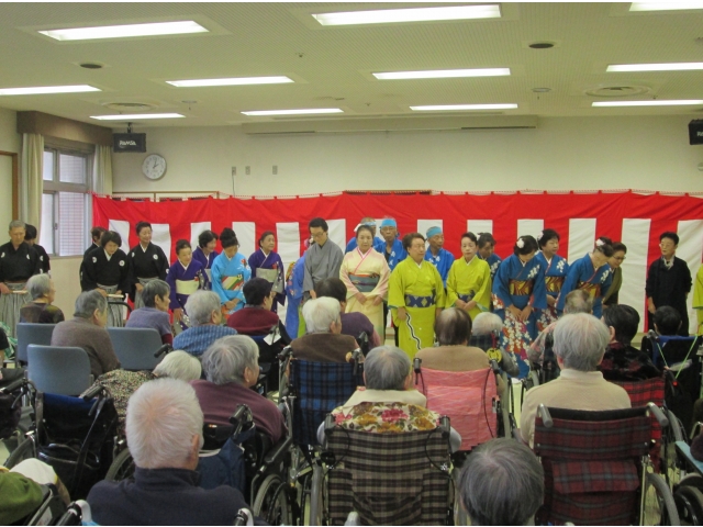 東郷音頭保存会の皆さまが来てくださいました！