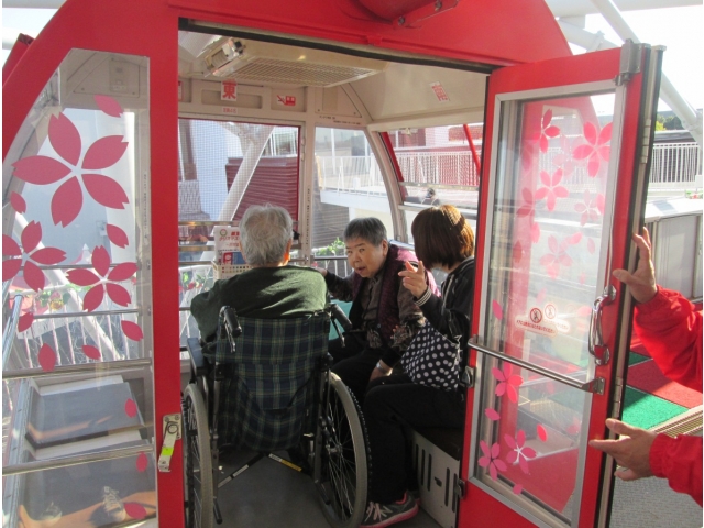 車いすだって乗れちゃいます！