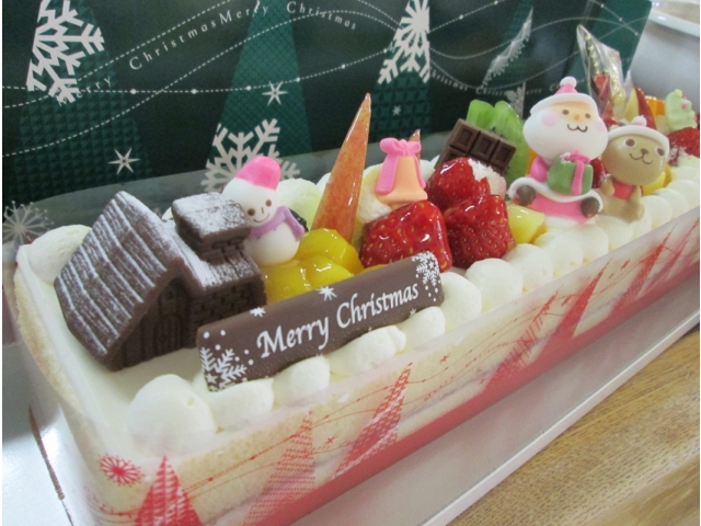 かわいいケーキが大好評！！