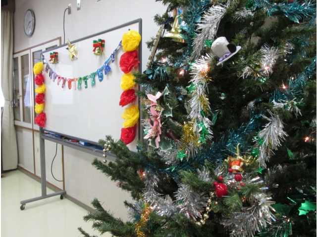 大きなクリスマスツリー