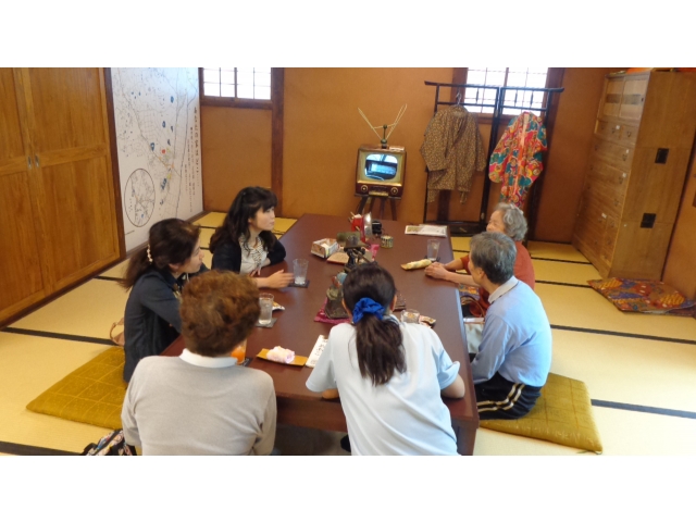 昔の道具に触れながら・・