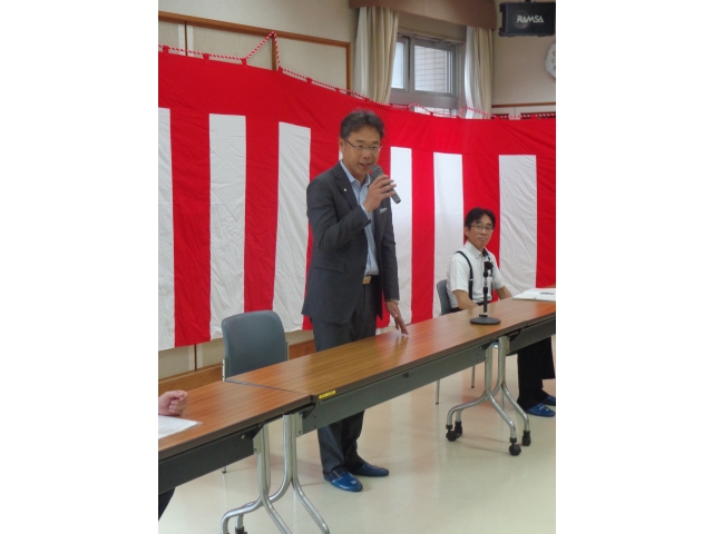 東郷町長の挨拶